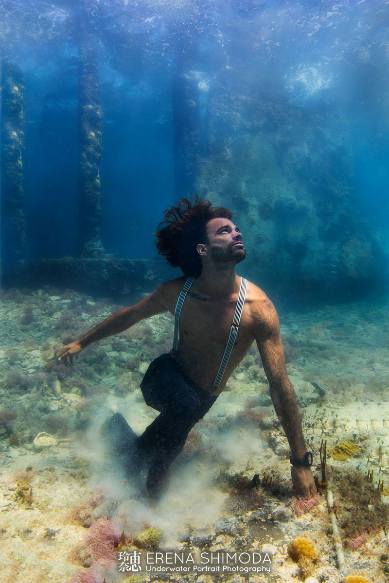 What does WATER mean to you? Underwater Transformation About Face